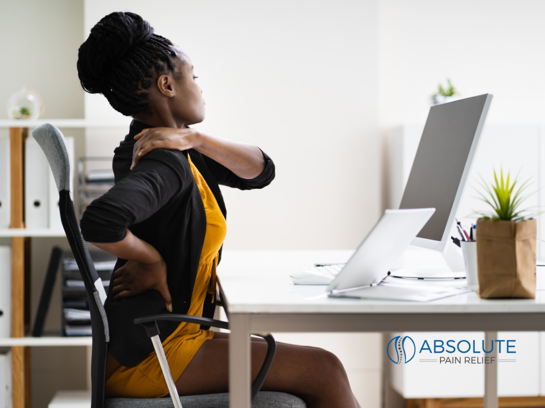 Neck pain and desk jobs are often connected